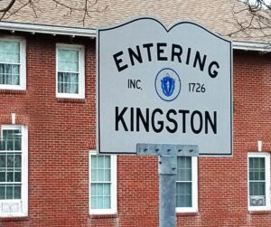 Entering Kingston sign